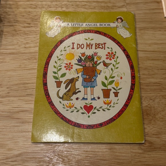 A Little Angel Book Set I Go to Sleep Why I Do My Best Noah 60s Vintage - Picture 9 of 13